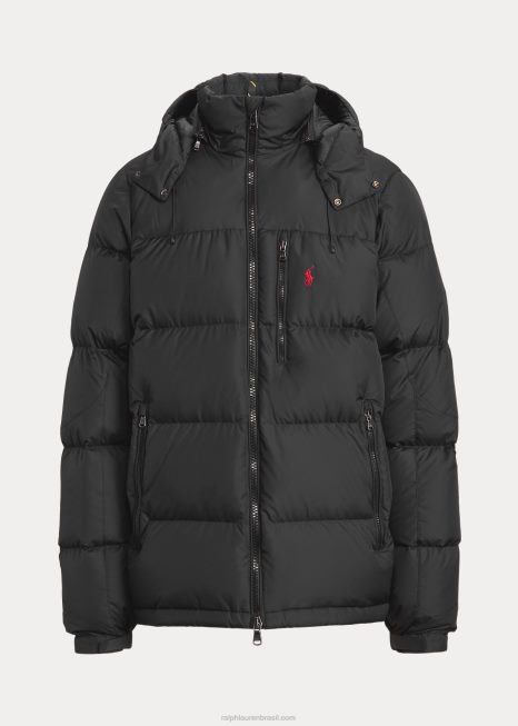 jaqueta repelente de água BD6J1922 homens Ralph Lauren preto