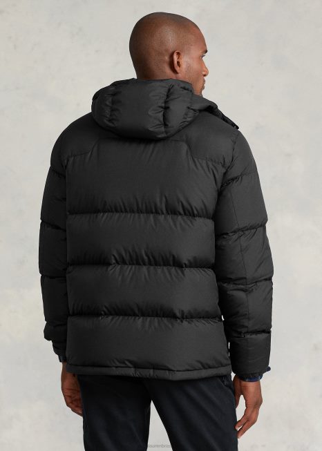 jaqueta repelente de água BD6J1922 homens Ralph Lauren preto
