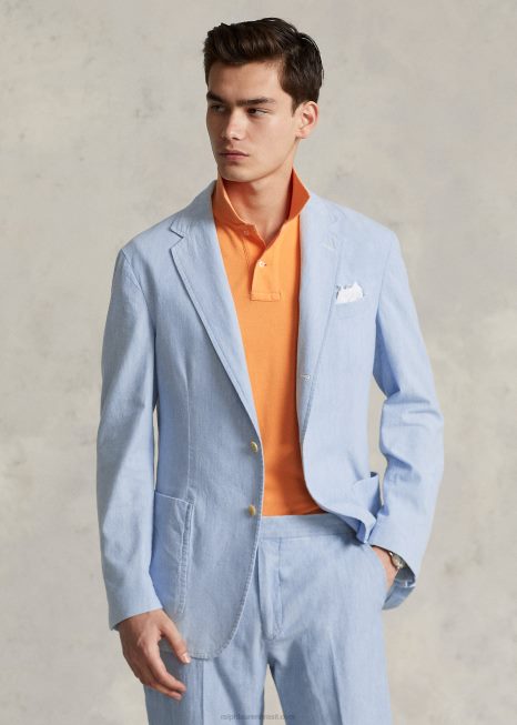 paletó de cambraia BD6J1238 homens Ralph Lauren cambraia