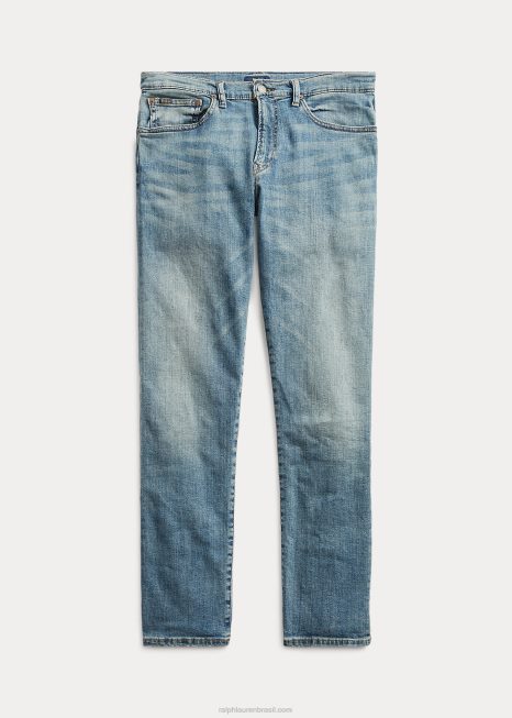 hampton jeans reto relaxado BD6J282 homens Ralph Lauren dixon