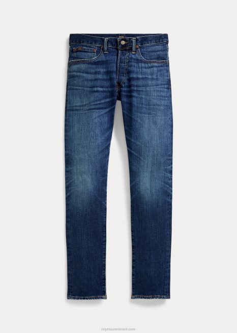 jeans parkside active taper stretch BD6J321 homens Ralph Lauren trecho de warrenton