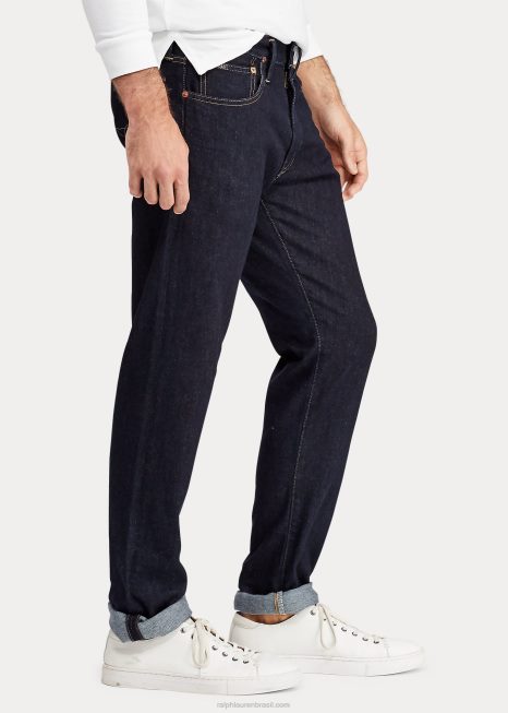 jeans slim stretch sullivan BD6J1315 homens Ralph Lauren azul