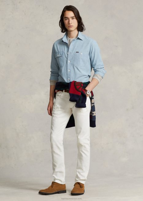 jeans slim sullivan BD6J8434 homens Ralph Lauren valeta