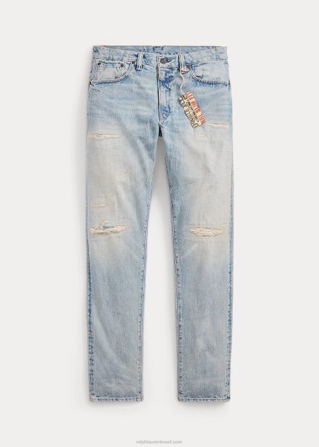 jeans stratham slim fit BD6J1732 homens Ralph Lauren stratham wash