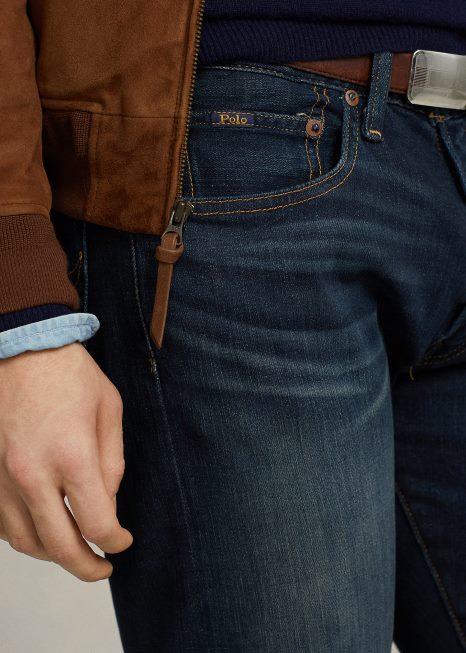 varick slim jeans reto BD6J1030 homens Ralph Lauren murphy