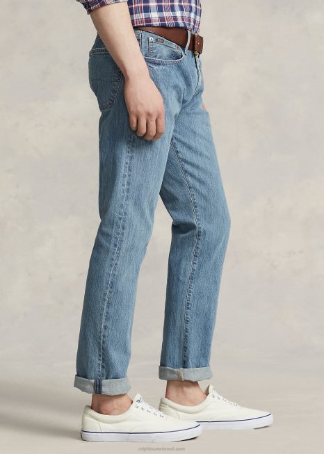 varick slim jeans reto BD6J353 homens Ralph Lauren stanton