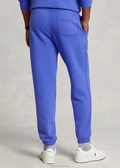 calça de moletom rl BD6J433 homens Ralph Lauren madrepérola azul