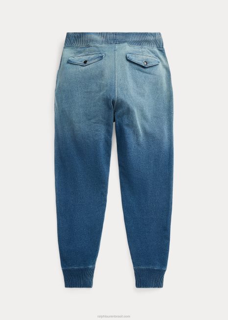 moletom francês terry BD6J1730 homens Ralph Lauren índigo
