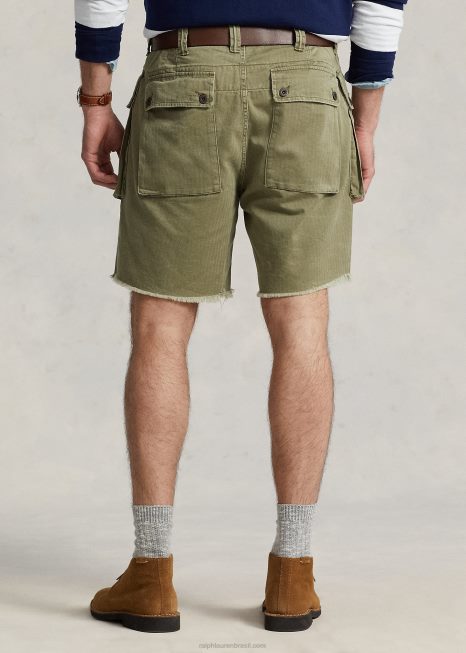 carga curta BD6J1391 homens Ralph Lauren fadiga verde
