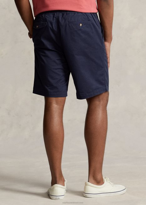polo prepster short chino elástico BD6J1461 homens Ralph Lauren tinta náutica