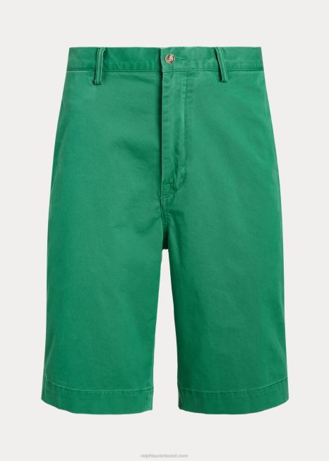 short chino de ajuste clássico elástico BD6J1357 homens Ralph Lauren verde primário