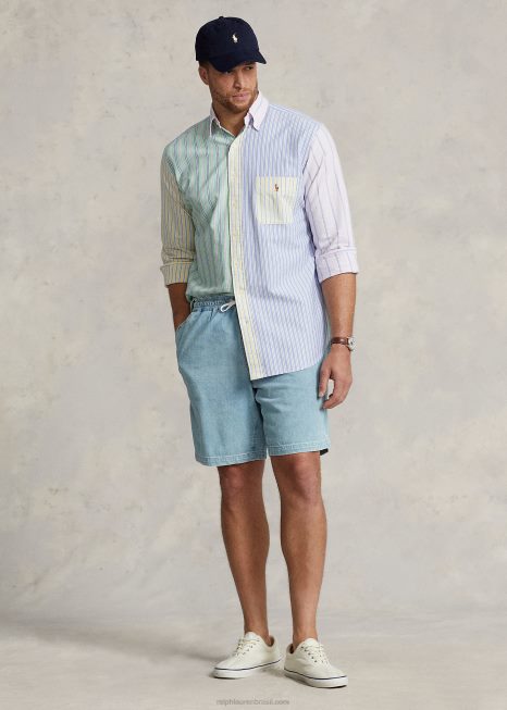 short jeans polo prepster BD6J1616 homens Ralph Lauren lathan