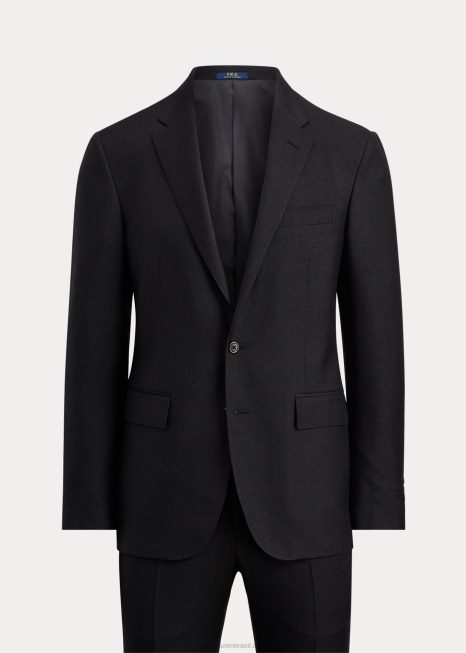 terno de sarja de lã polo BD6J933 homens Ralph Lauren carvão