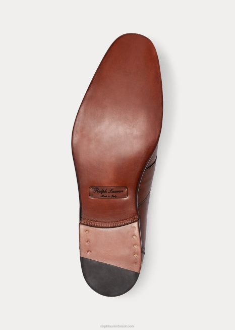 Meegan Penny Mocassim BD6J2156 homens Ralph Lauren bronzeado