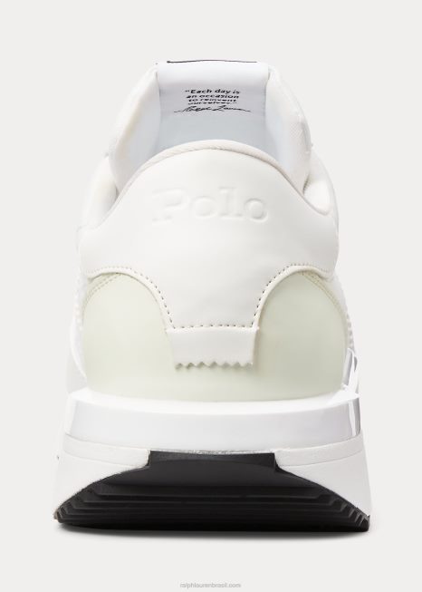tênis que muda de cor train 89 BD6J2188 homens Ralph Lauren branco