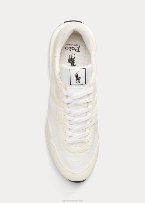 tênis que muda de cor train 89 BD6J2188 homens Ralph Lauren branco