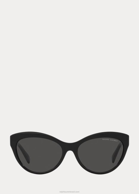óculos de sol rl betty BD6J9752 mulheres Ralph Lauren preto