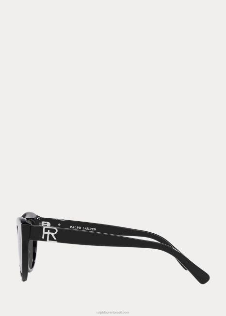 óculos de sol rl betty BD6J9752 mulheres Ralph Lauren preto