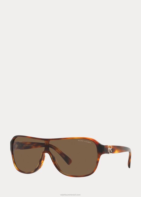 óculos de sol rl dillon BD6J5578 mulheres Ralph Lauren Havana