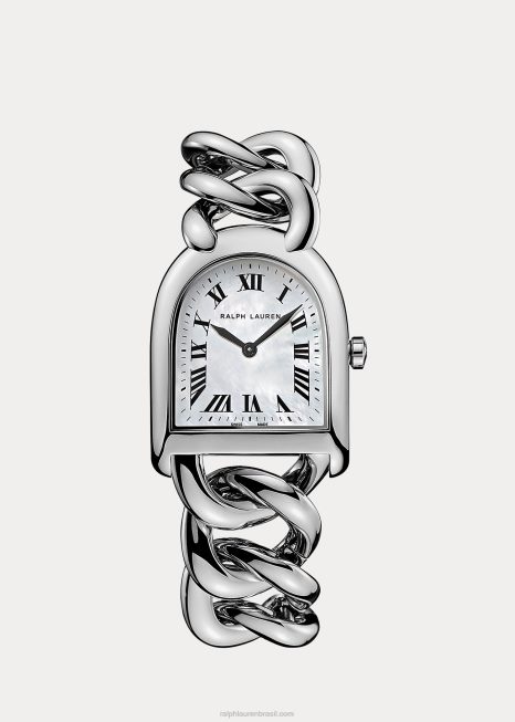 mostrador de esfregão de aço petite-link BD6J5618 mulheres Ralph Lauren aço inoxidável