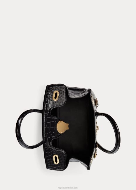 jacaré ricky 33 BD6J5321 mulheres Ralph Lauren preto