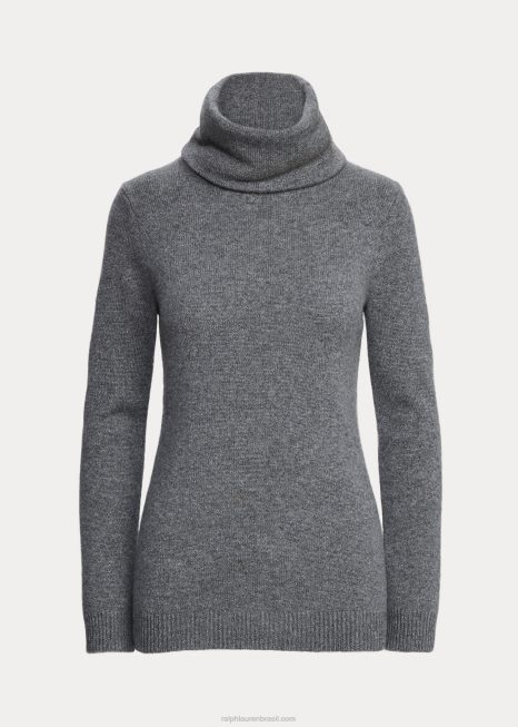 gola alta caxemira BD6J9487 mulheres Ralph Lauren
