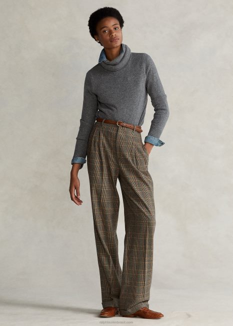 gola alta caxemira BD6J9487 mulheres Ralph Lauren