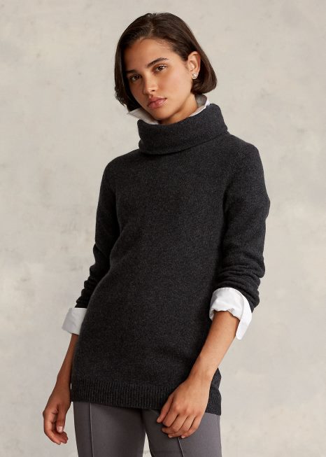 gola alta caxemira BD6J9489 mulheres Ralph Lauren