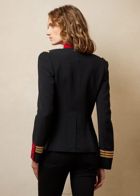 a jaqueta excedente BD6J9368 mulheres Ralph Lauren preto
