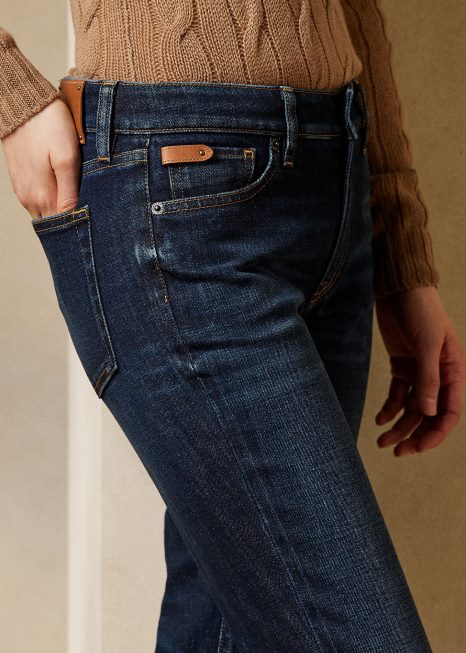 160 jeans skinny BD6J3578 mulheres Ralph Lauren Westgate índigo