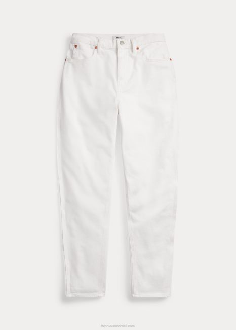 Jeans cenoura BD6J3207 mulheres Ralph Lauren lavagem de açafrão