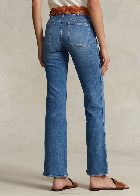bota jeans BD6J9174 mulheres Ralph Lauren como lavar