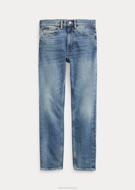calça jeans skinny tompkins BD6J3165 mulheres Ralph Lauren lavagem de antares
