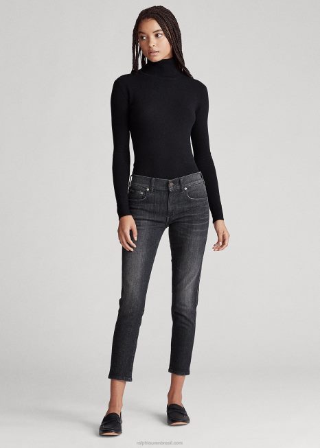 calça jeans skinny tompkins BD6J4743 mulheres Ralph Lauren