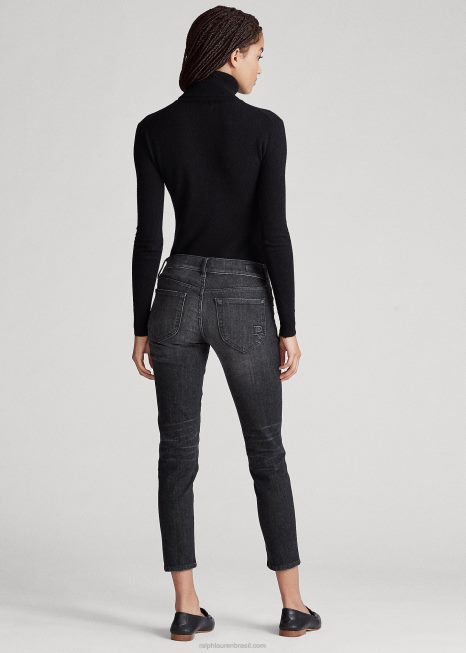 calça jeans skinny tompkins BD6J4743 mulheres Ralph Lauren