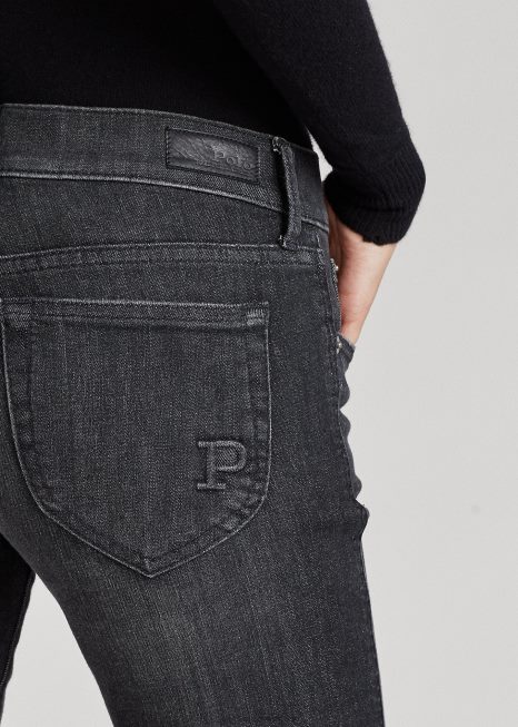 calça jeans skinny tompkins BD6J4743 mulheres Ralph Lauren