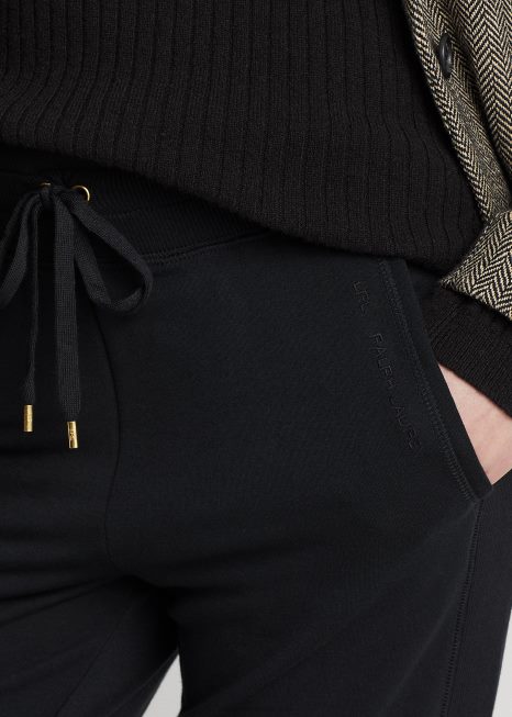 calça jogger malha BD6J4180 mulheres Ralph Lauren preto