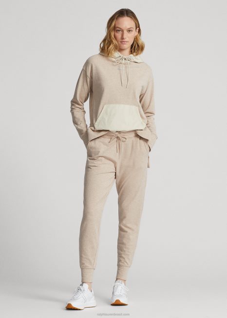jérsei jogger BD6J3734 mulheres Ralph Lauren urze de areia