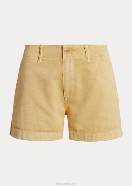 chino curto BD6J2909 mulheres Ralph Lauren concha