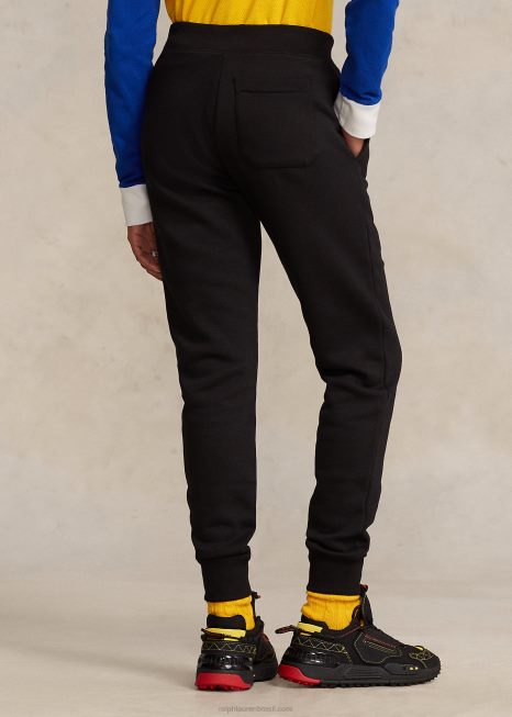 calça jogger polo esportiva BD6J703 unissex Ralph Lauren ouro Preto
