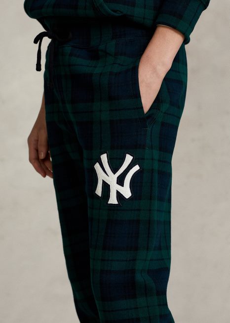 calça xadrez polo ralph lauren yankees BD6J3430 unissex